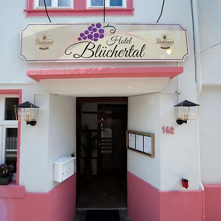 Hotel Bluechertal Bacharach Buitenkant foto