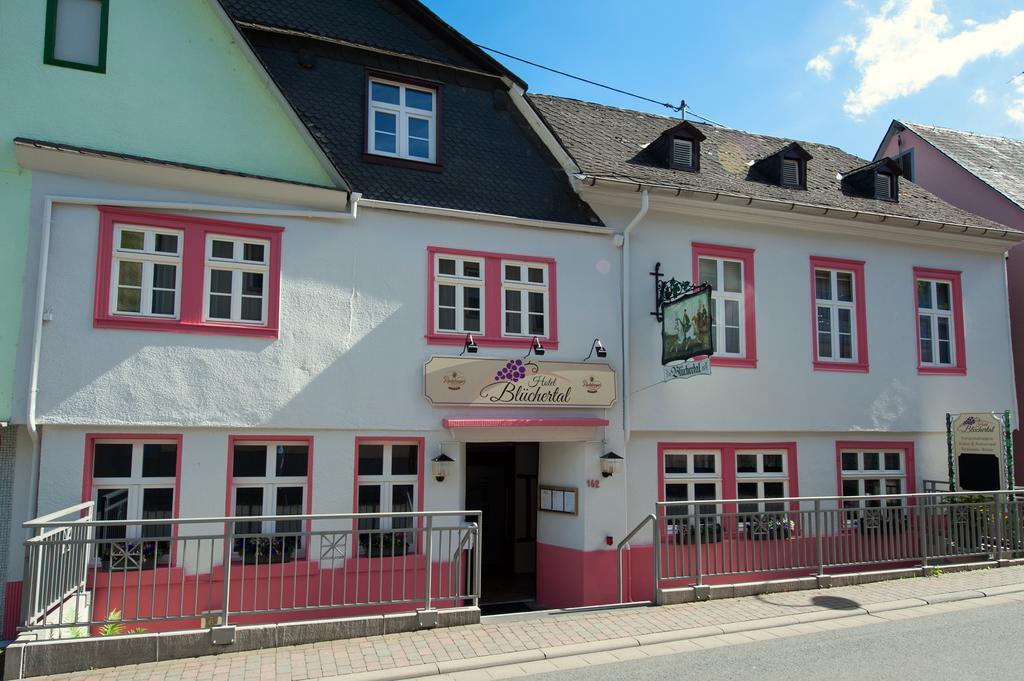 Hotel Bluechertal Bacharach Buitenkant foto